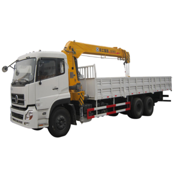 6x4 Drive Dongfeng Truck Hounded Tercope Boom Crane